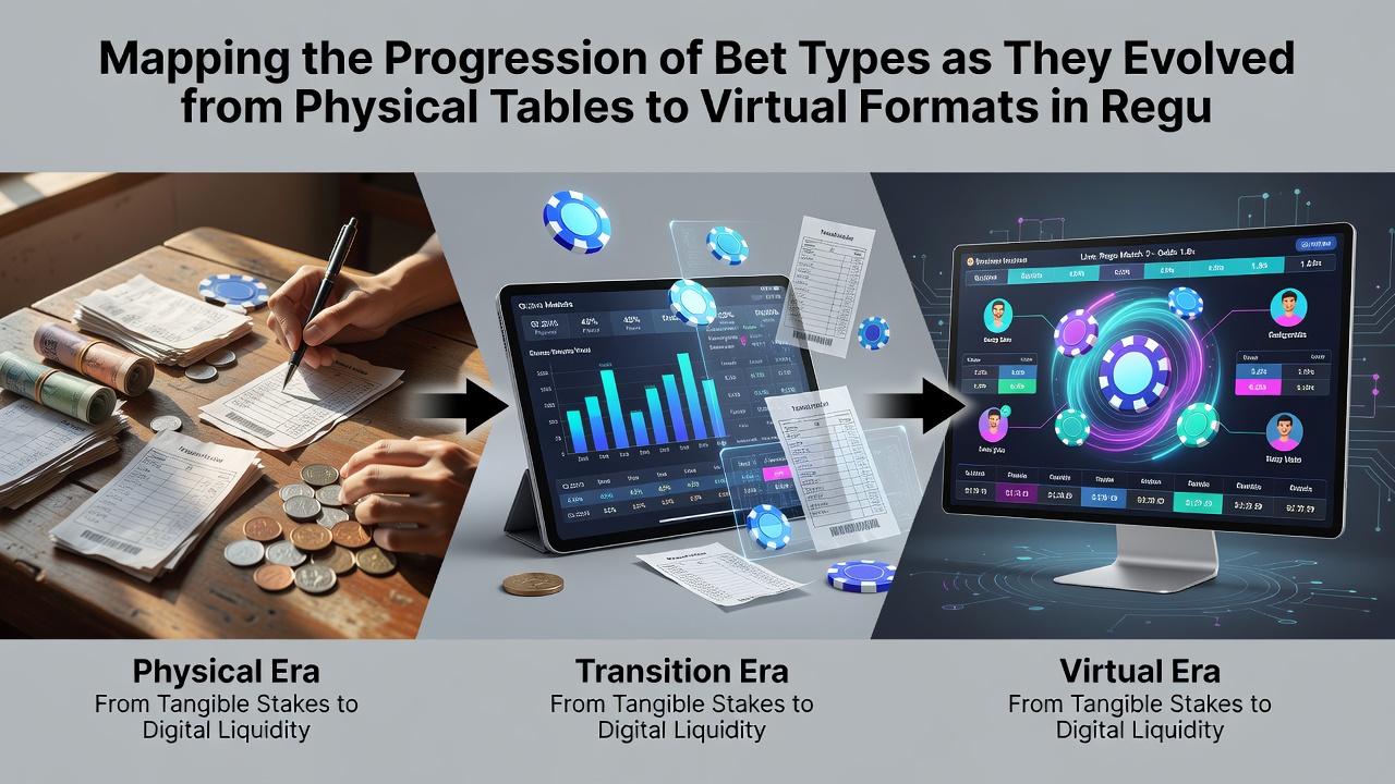 Screenshot of a modern virtual craps interface displaying evolved bet selection panels and digital chip placements